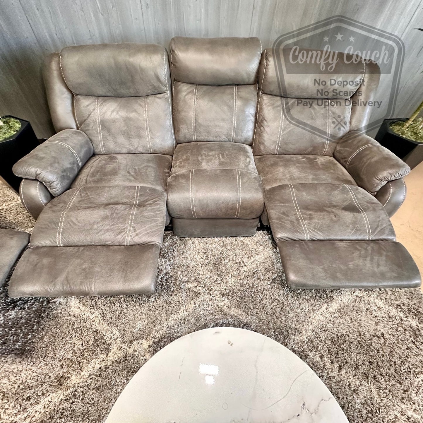 🛋️Gray Reclining Sofa & Loveseat Set (Delivery Available!! )