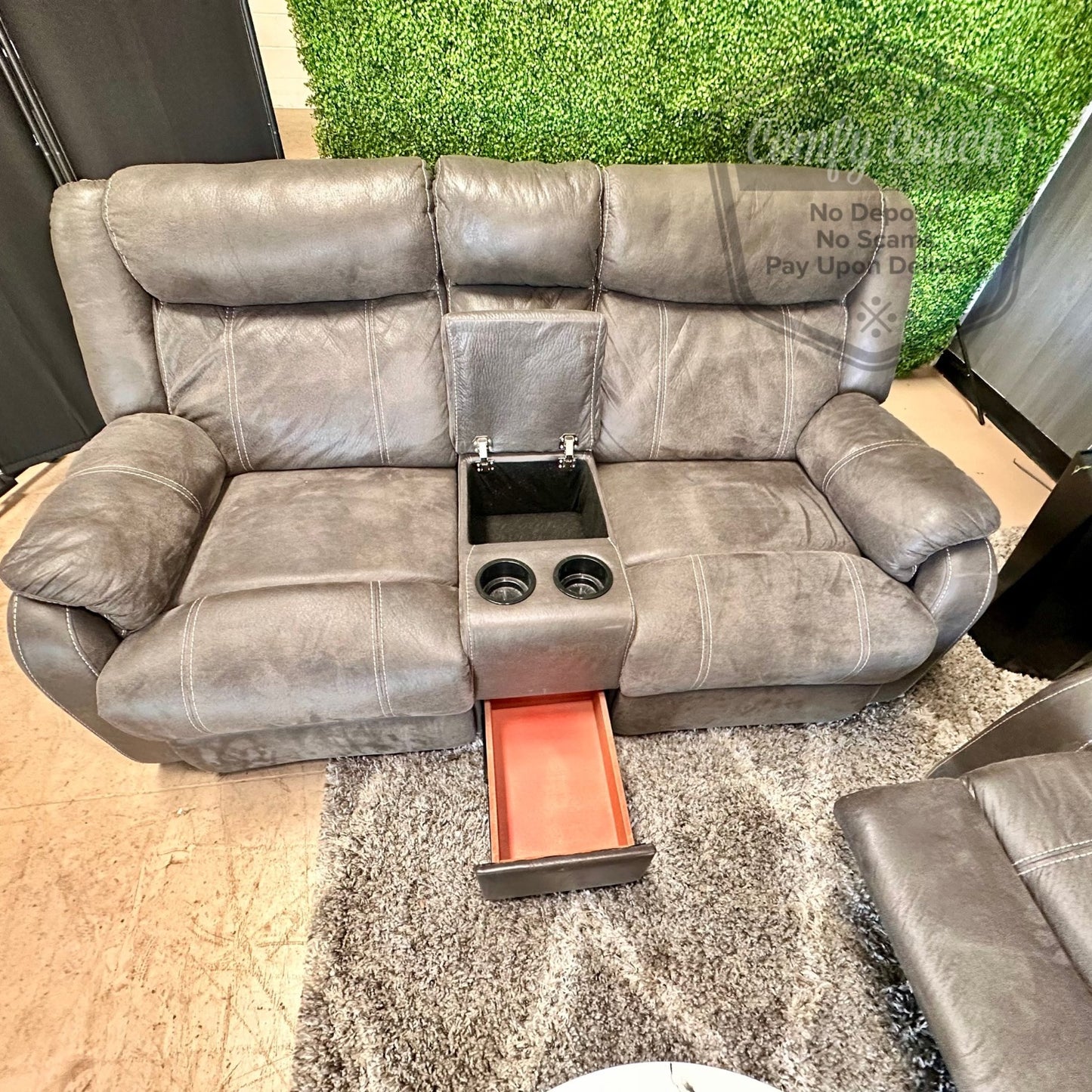 🛋️Gray Reclining Sofa & Loveseat Set (Delivery Available!! )