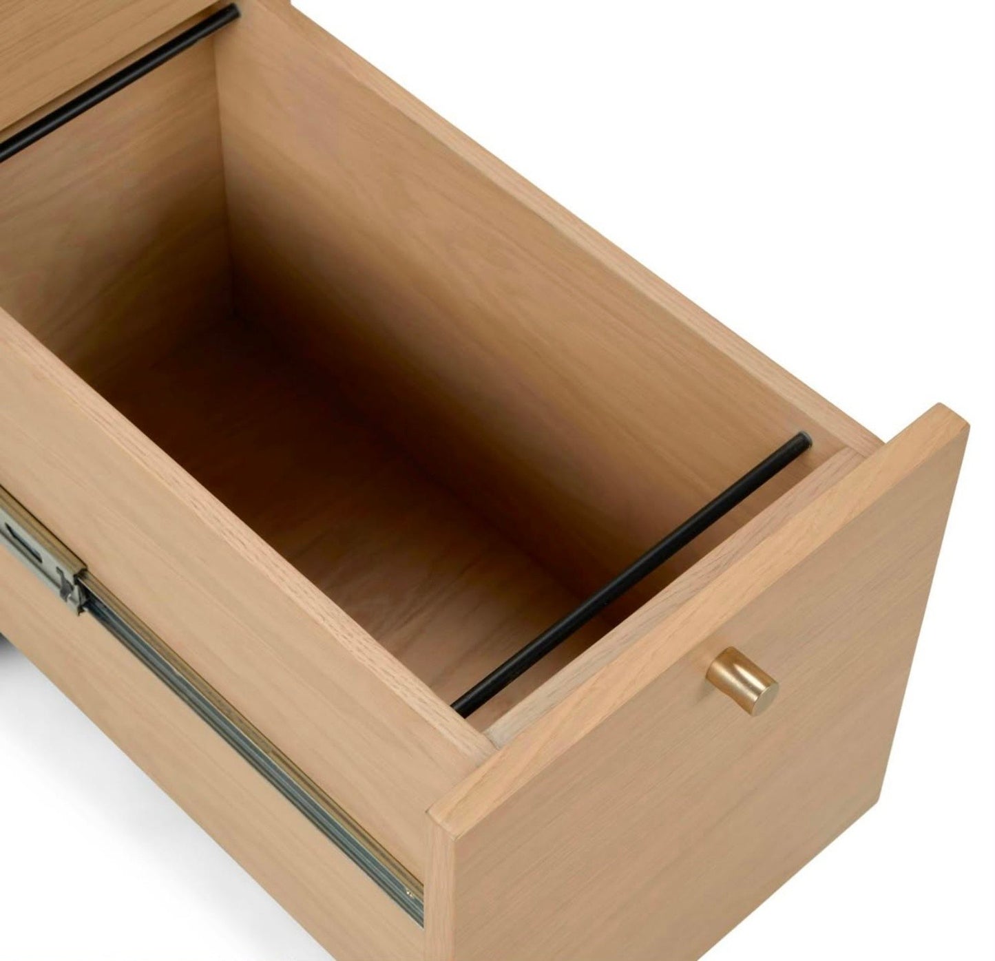 Krossa 12” File Cabinet – White Oak | Brand New in Box