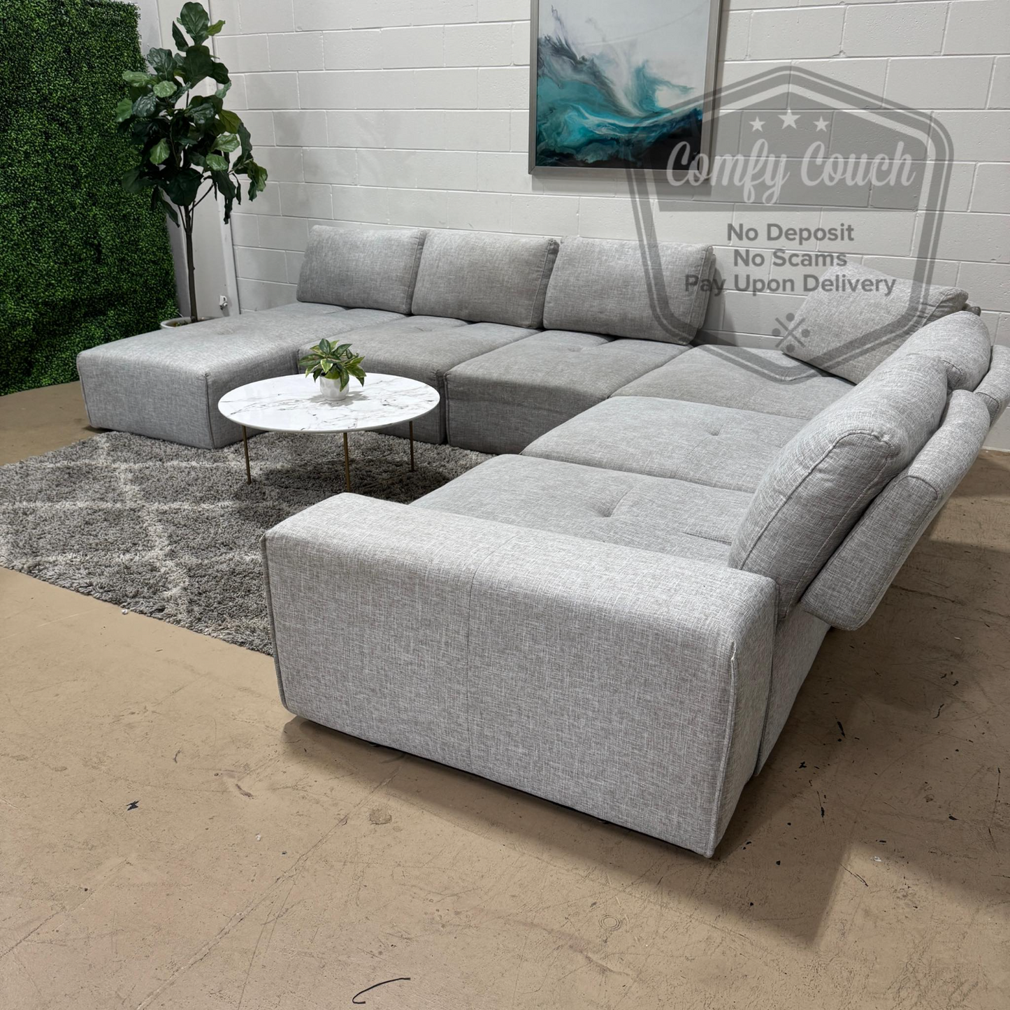 🛋️Modular Ushaped Sectional (Delivery Available!! )