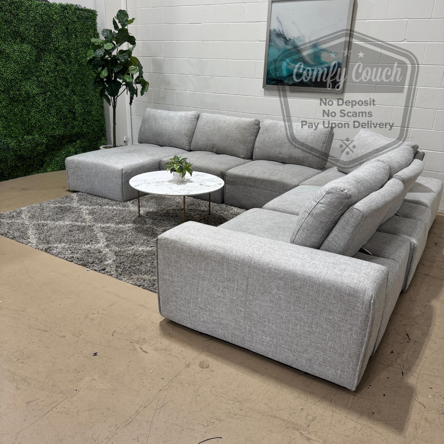 🛋️Modular Ushaped Sectional (Delivery Available!! )