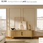 💎Castlery - Harper Curved TV Console & Side Table! (Delivery Available!! )