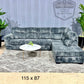 🛋️Soft Charcoal Gray Sectional Sofa(Delivery Available!! )