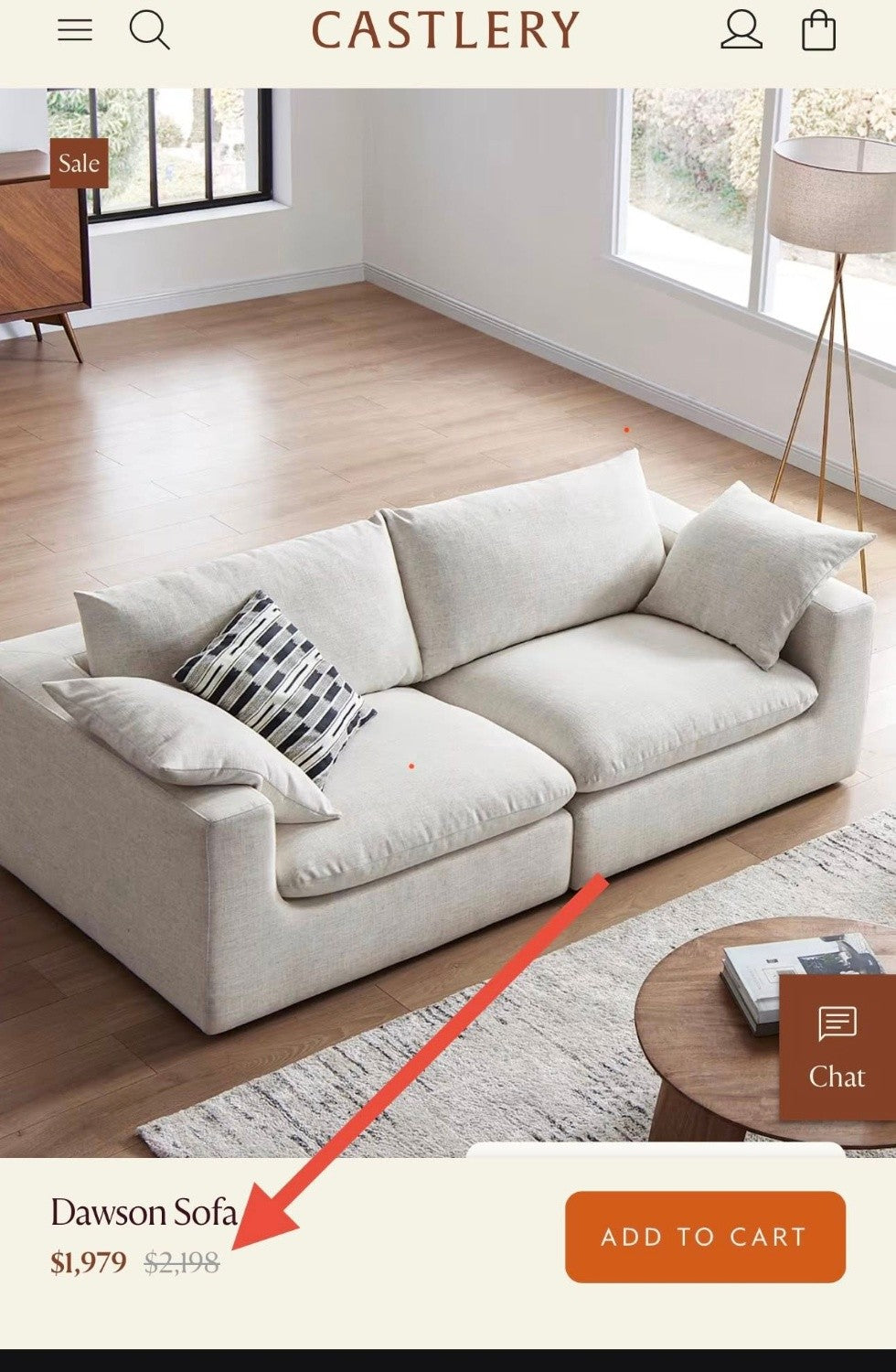 🛋️Brand New - Castlery Dawn Sofa (Delivery Available!! )