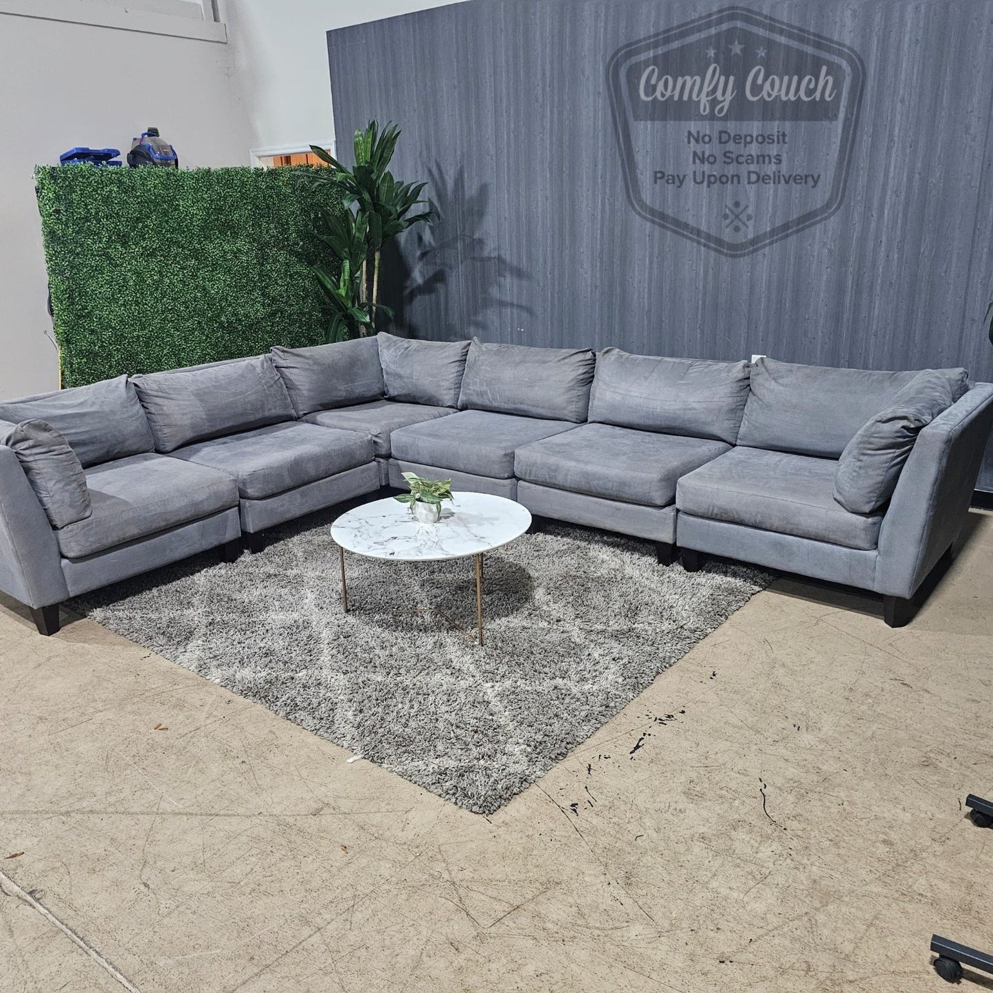 🛋️ Huge Modular Sectional Sofa (Delivery Available!! )