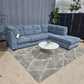 🛋️ Like New Light Blue Sectional Sofa (Delivery Available!! )