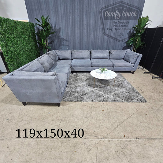 🛋️ Huge Modular Sectional Sofa (Delivery Available!! )