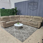 🛋️ Tan Reclining Sectional (Delivery Available!! )