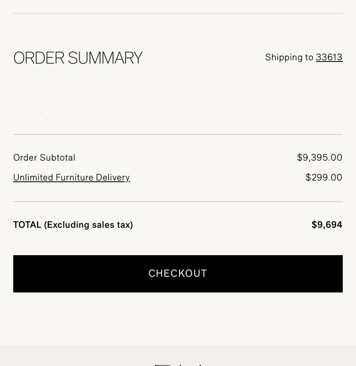 🛋️ Restoration Hardware Royal Blue Modular Sofa w/Ottoman (Delivery Available!! )