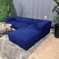 🛋️ Restoration Hardware Royal Blue Modular Sofa w/Ottoman (Delivery Available!! )