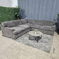 🛋️ Oversized Charcoal Sectional Sofa (Delivery Available!! )