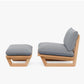 Dweller Outdoor Chair & Ottoman – Sunbrella Avery Indigo | Set of 2 | Brand New (Delivery Available!! )
