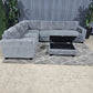 🛋️ Charcoal Sectional & Ottoman w Storage (Delivery Available!! )
