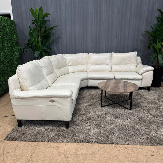 💎 Natuzzi Leather Reclining Sectional Sofa (Delivery Available!! )
