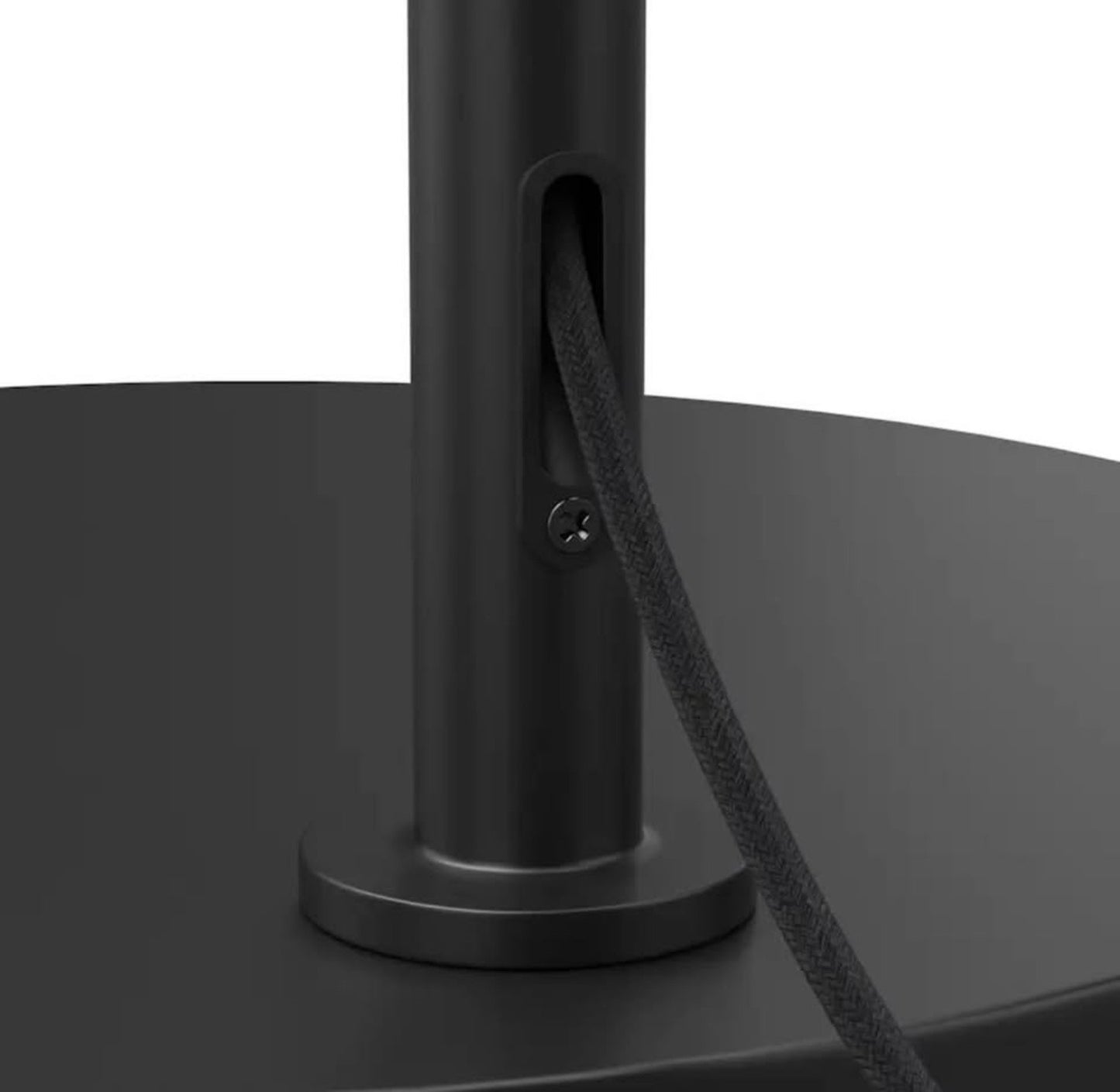 Zebu Large Linen Floor Lamp - Black (Delivery Available!! )
