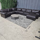 Italsofa by Natuzzi Ushaped Sectional Sofa (Delivery Available!! )