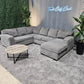 Large Ushaped Sectional, perfect size to fit most living rooms!