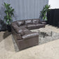 🛋️ Natuzzi X Cindy Crawford Leather Sectional Sofa (Delivery Available!! )