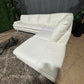💎 White Natuzzi Leather Sectional Sofa (Delivery Available!! )