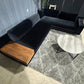🛋️Black Velvet Dresden Sectional Sofa -Rove Concepts