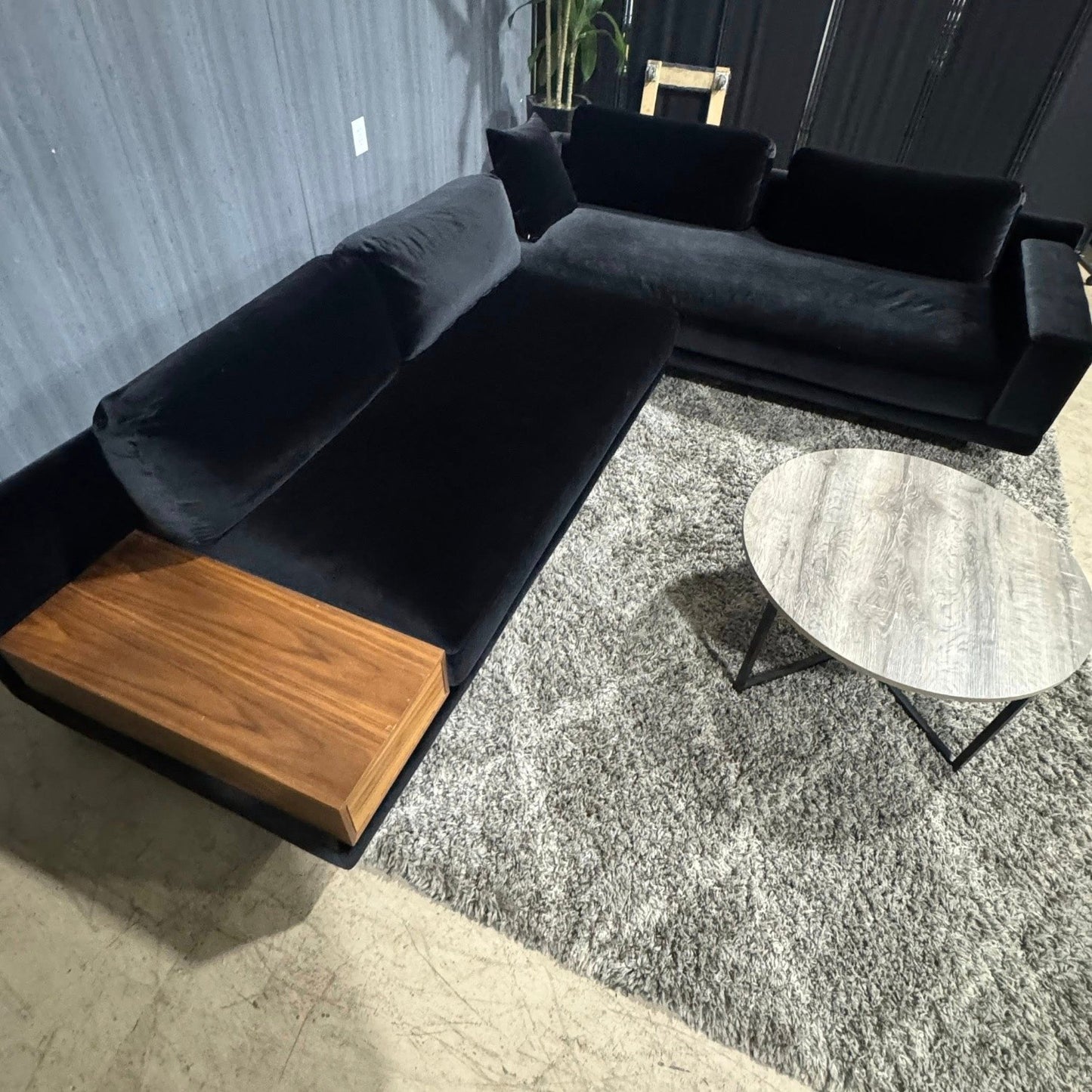 Dresden Modular Sectional 🛋️ Charcoal Sectional Sofa-Bed (Delivery Available!! )