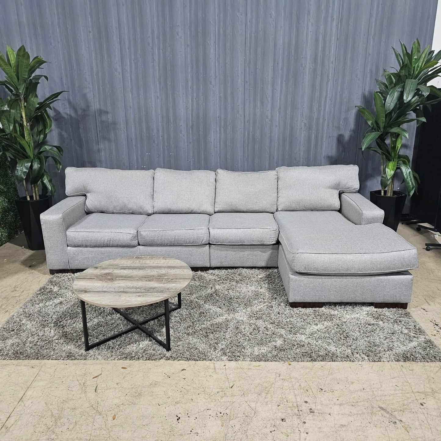Gray XL Sectional Sofa (Delivery Available!! )