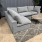 🛋️ Soft Gray Modular Sectional Sofa (Delivery Available!! )