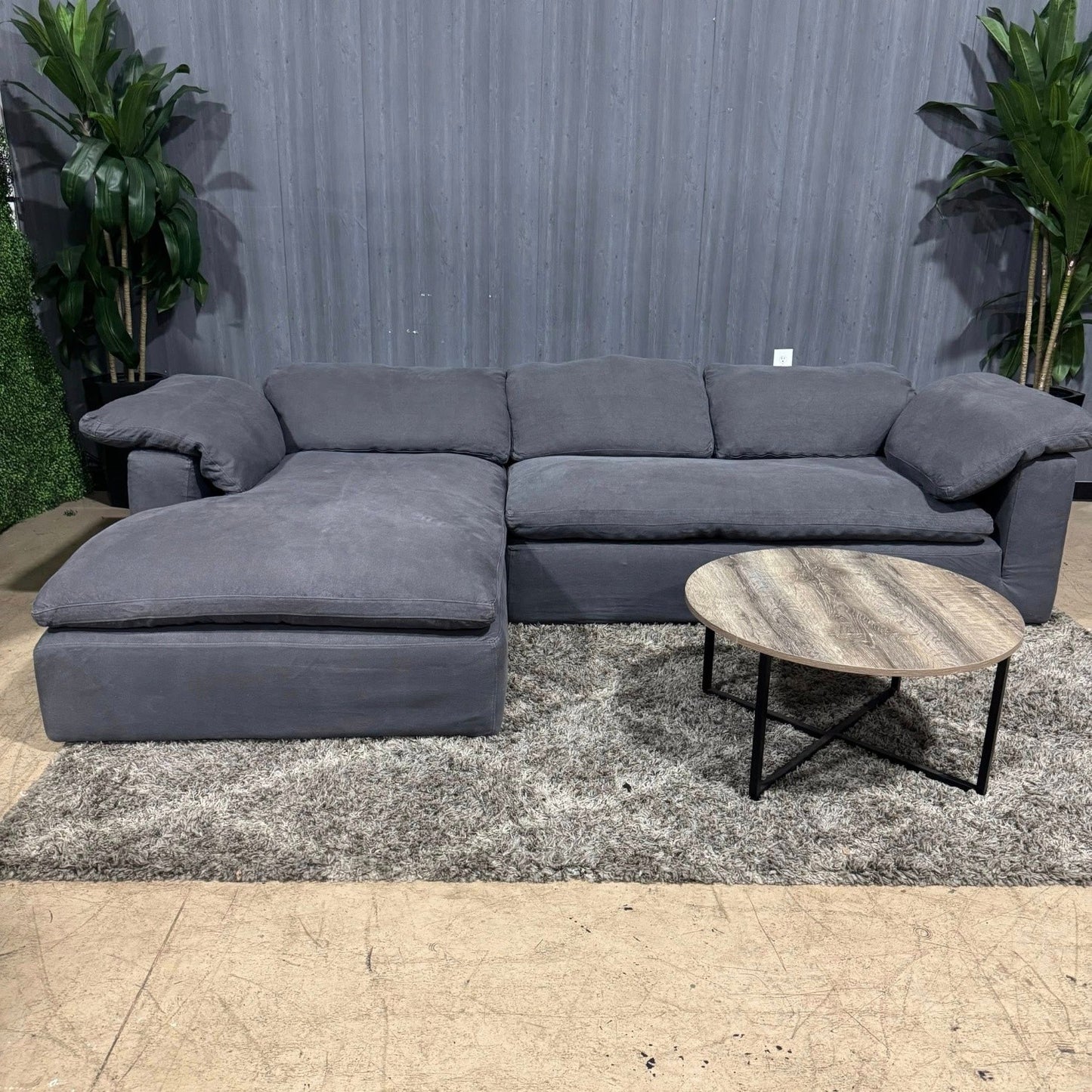 RH- Restoration Hardware CLOUD 3-PIECE LEFT-ARM CHAISE SECTIONAL