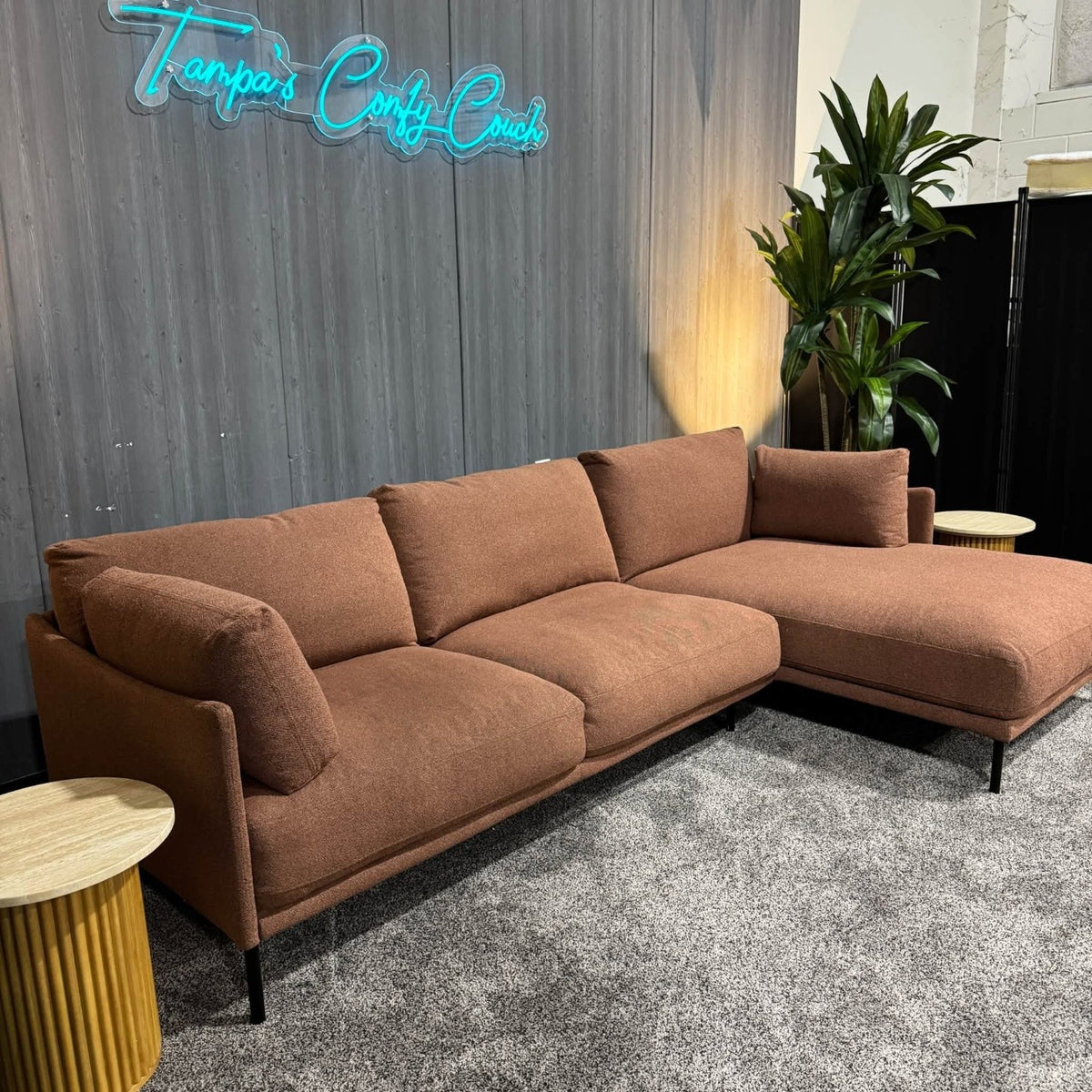 Article Olsen 110” Right Sectional | Ratine Oxide | Brand New (Delivery Available!! )