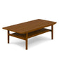 Cooper 51” Rectangular Coffee Table – Walnut | Brand New, No Damage
