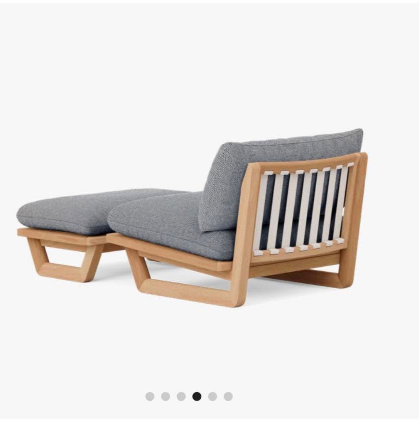 Dweller Outdoor Chair & Ottoman – Sunbrella Avery Indigo | Set of 2 | Brand New (Delivery Available!! )