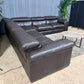 💎 Natuzzi Leather Reclining Sectional Sofa (Delivery Available!! )