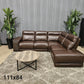 Genuine Leather Reclining Sectional (Delivery Available!! )