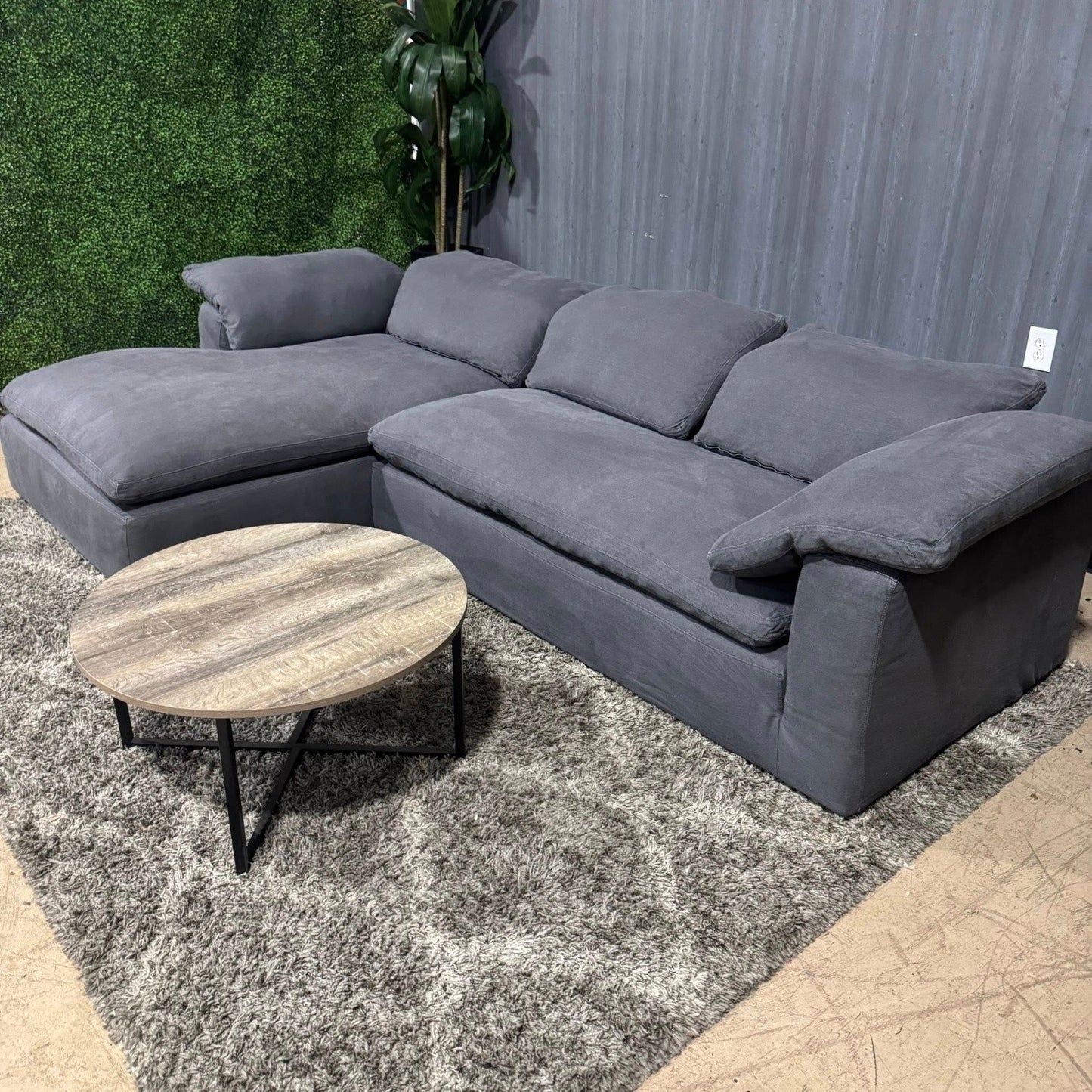 RH- Restoration Hardware CLOUD 3-PIECE LEFT-ARM CHAISE SECTIONAL