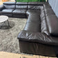 💎 Natuzzi Leather Reclining Sectional Sofa (Delivery Available!! )