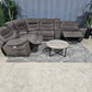 Brown Microsuede Reclining Sectional (Delivery Available!! )