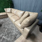 RH - Tan Leather Restoration Hardware Original Cloud Couch (5pc) | Petite (Delivery Available!! )