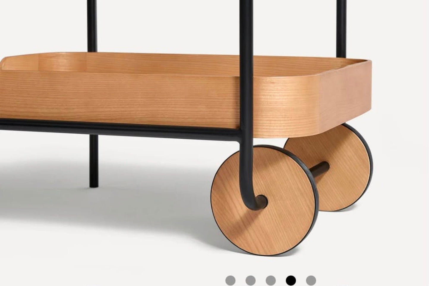 Dram Bar Cart by Burrow – Oak | Brand New in Box