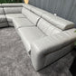 💎 Natuzzi Leather Reclining Sectional Sofa (Delivery Available!! )