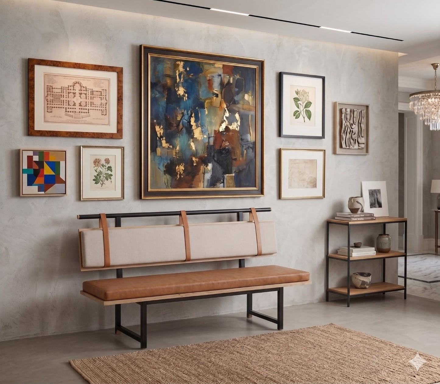 Denver Modern Banquette | Brand New in Box