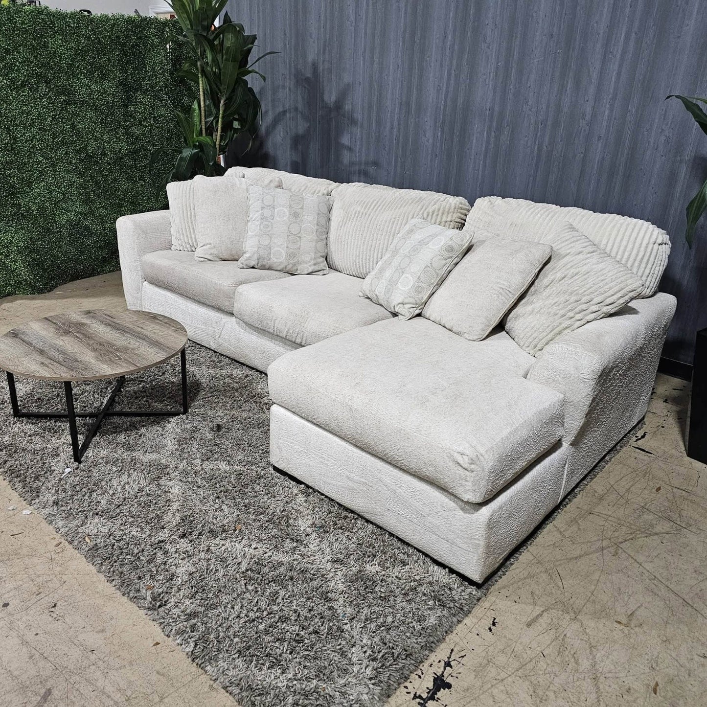 Bestie Corduroy Sectional Sofa (Delivery Available!! )