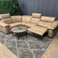 🛋️ Beige Natuzzi Sectional w/1 Recliner (Delivery Available!! )