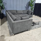 🛋️ Dark Gray Symmetrical Sectional Sofa (Delivery Available!! )
