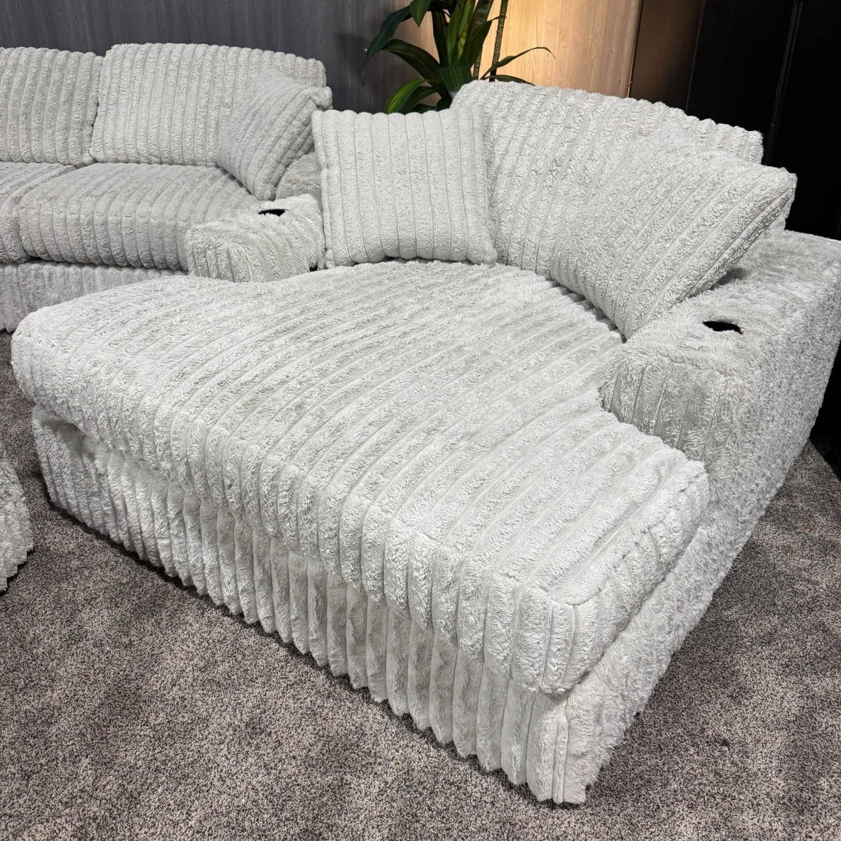 Full Stupendous Sectional Sofa + Chaise + Ottoman Collection