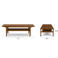 Cooper 51” Rectangular Coffee Table – Walnut | Brand New, No Damage