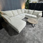 Cream Ushaped Sectional Sofa (Delivery Available!! )