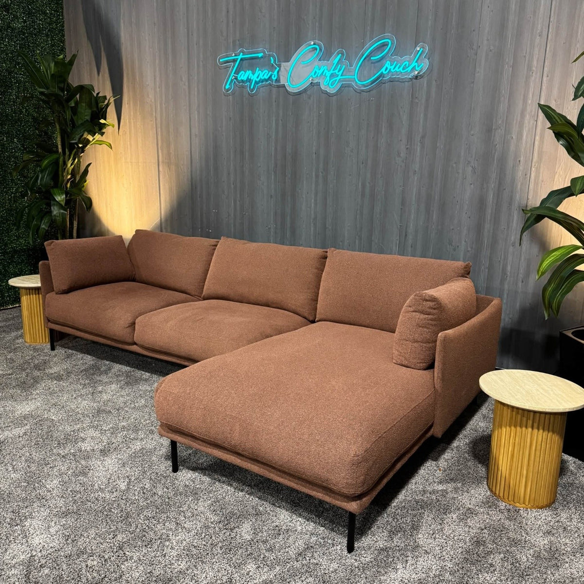 Article Olsen 110” Right Sectional | Ratine Oxide | Brand New (Delivery Available!! )