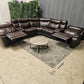Leather Reclining Sectional Sofa (Delivery Available!! )