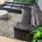 💎 Natuzzi Leather Reclining Sectional Sofa (Delivery Available!! )