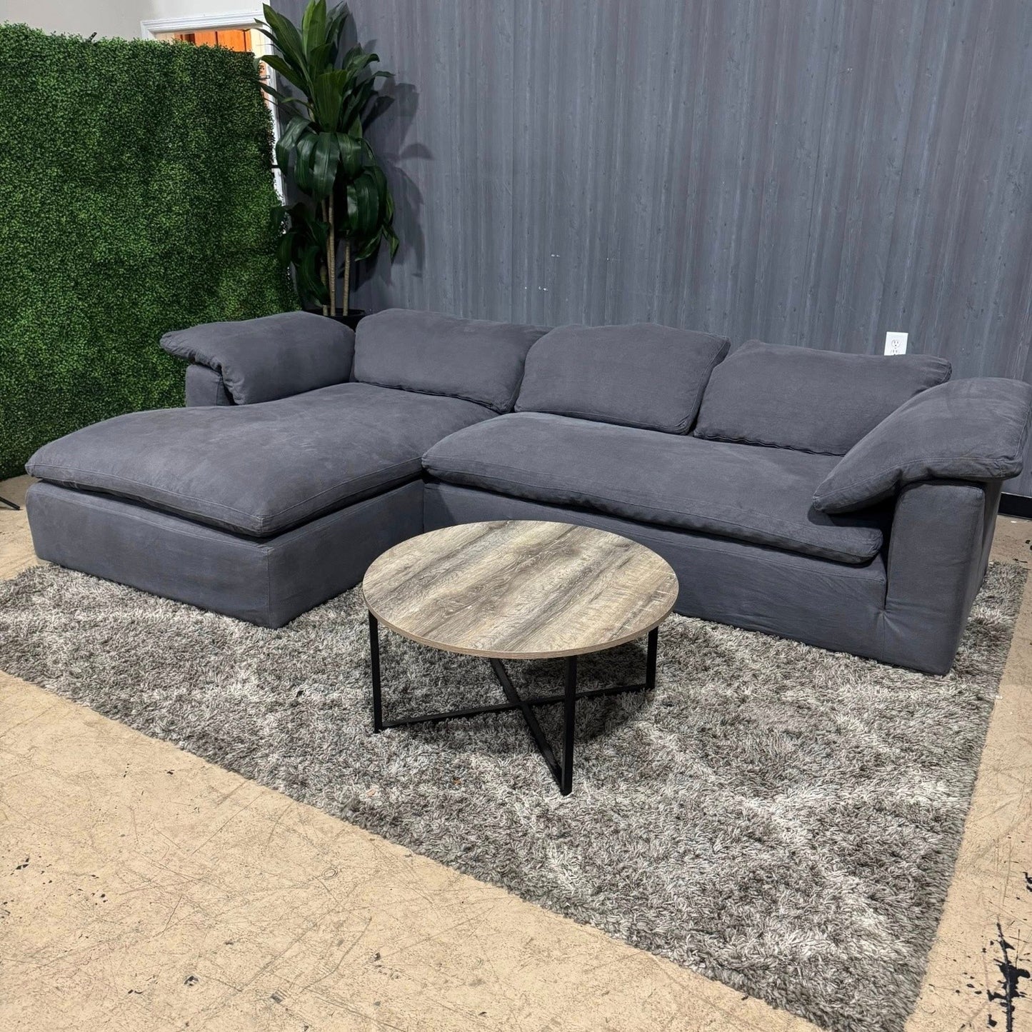 RH- Restoration Hardware CLOUD 3-PIECE LEFT-ARM CHAISE SECTIONAL